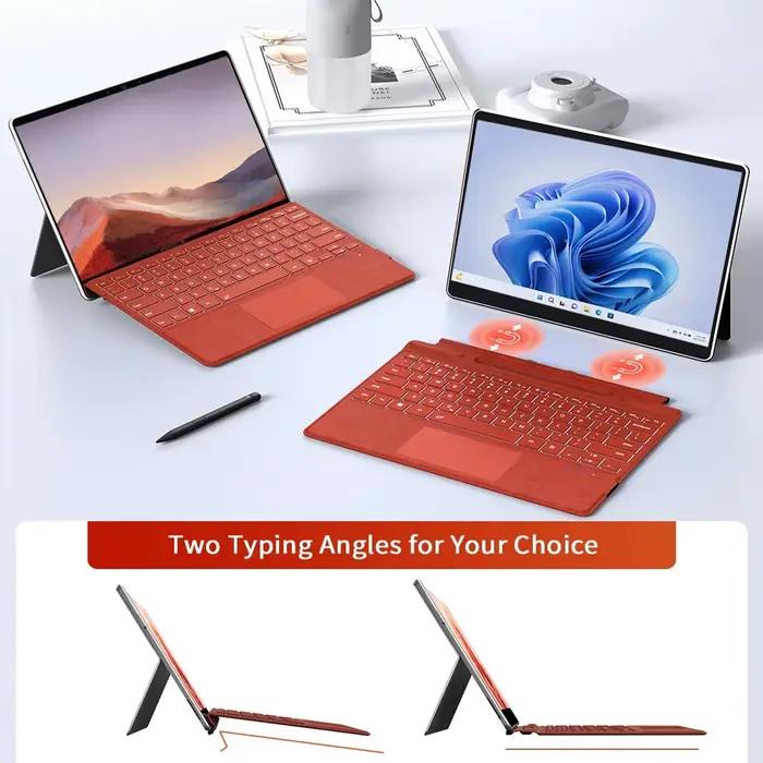 Clavier avec pavé tactile pour Microsoft Surface Pro 3 4 5 6 7 12.3 "