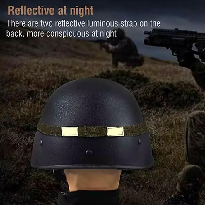 Casque tactique avec élastique réfléchissant M1 M88 MICH, accessoires de combat et de chasse en plein air