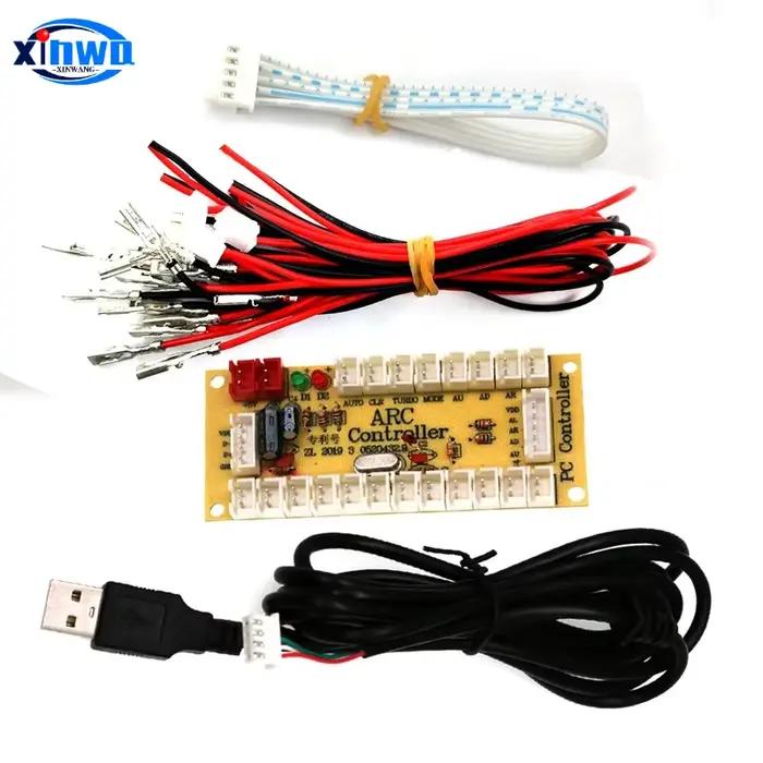 Contrôleur de jeu d'arcade USB pour PC Raspberry Pi