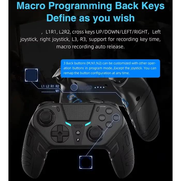 Contrôleur USB filaire sans fil Bluetooth pour Playstation PS 4 3 PS4 PS3 Android Mobile PC contrôle manette Joystick cellule jeu Pad