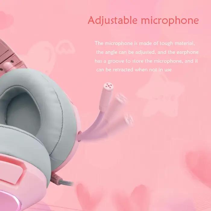 Casque de jeu avec microphone