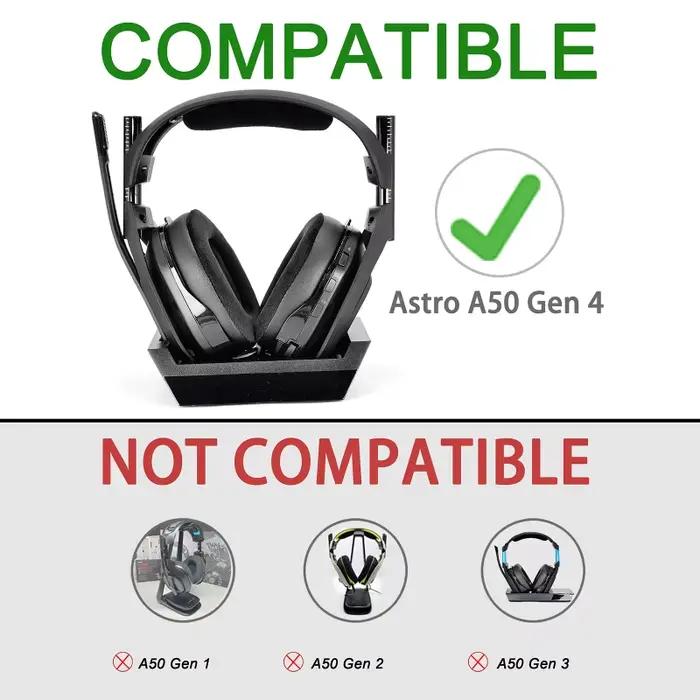 Bandeau de tête avec coussinets d'oreille en éponge pour Astro A50 Gen4 casque gaming confortable et protecteur pour usage quotidien et loisirs