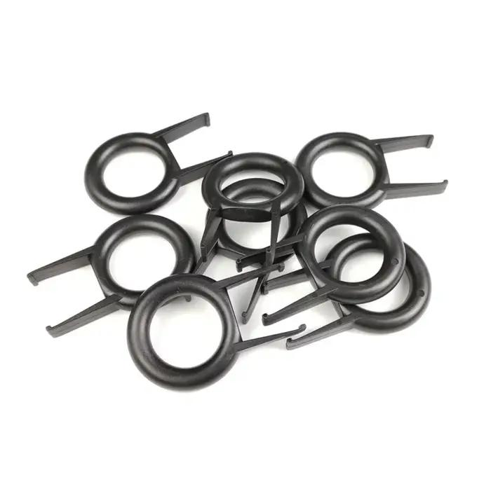 Extracteur de touches mécaniques noir pour réparation de clavier, 1 pièce
