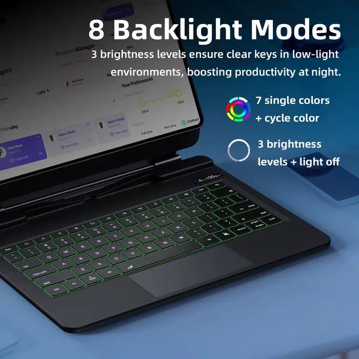 Clavier magique pour Samsung Galaxy Tab S10 FE PLUS 13.1 pouces