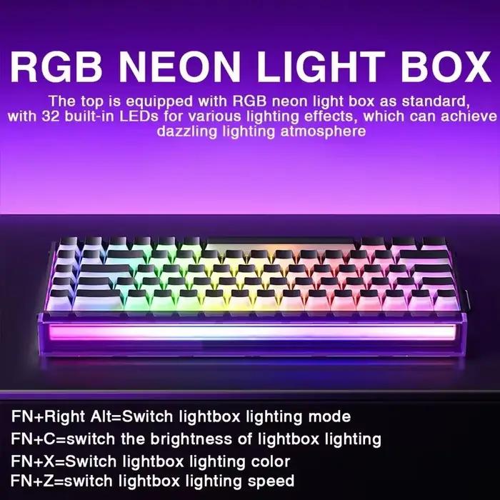 Clavier de jeu magnétique AULA HERO 68 HE E-sports