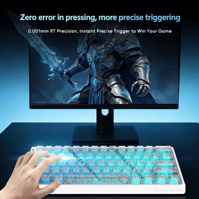 Clavier mécanique magnétique filaire Madlions mad60 V2 Mad60he Mad68 V2