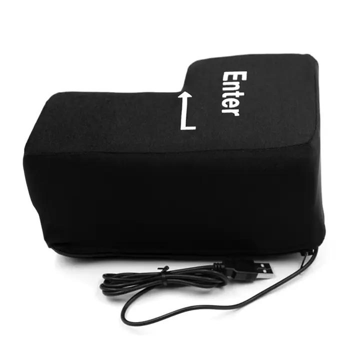 Clé d'entrée USB grande ordinateur anti-stress bouton ventilation oreiller coussin anti-stress gamer relaxation confort bureau