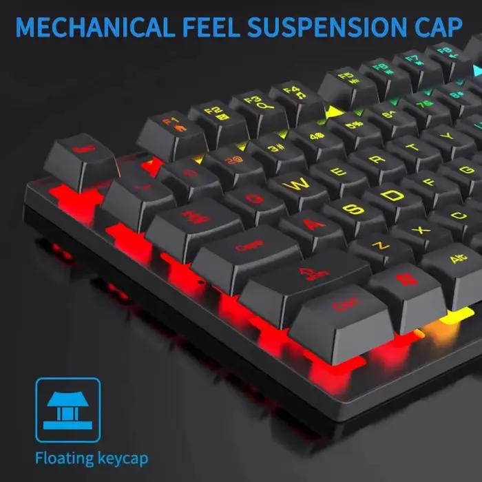 KEBIDUMEI – clavier filaire RGB USB