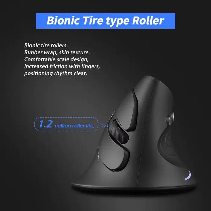 ZELOTES F-17 souris verticale 2.4GHz