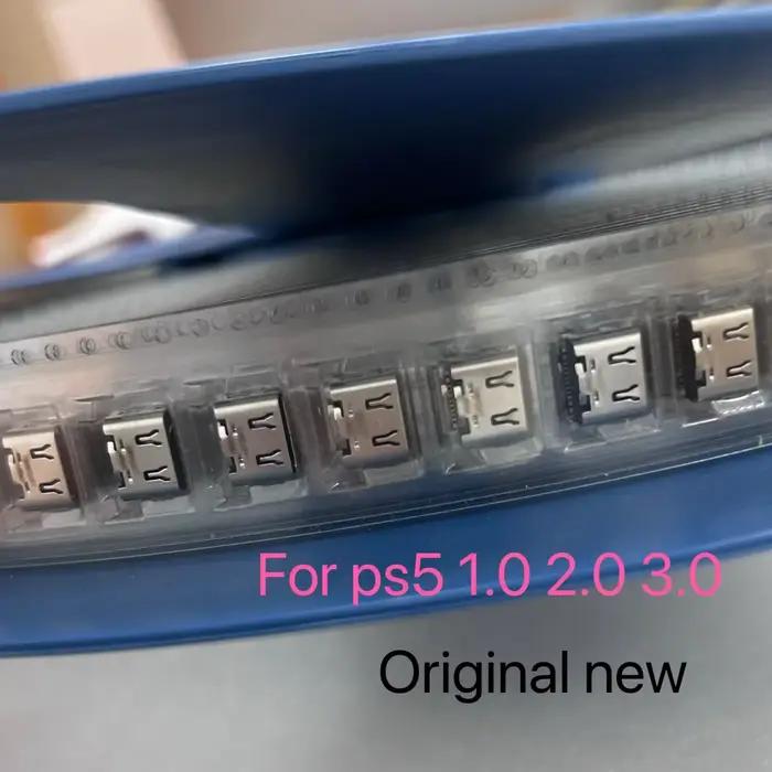 10 pièces, nouveau connecteur de charge USB de type C d'origine pour manette de jeu PS5 Dualsense 5
