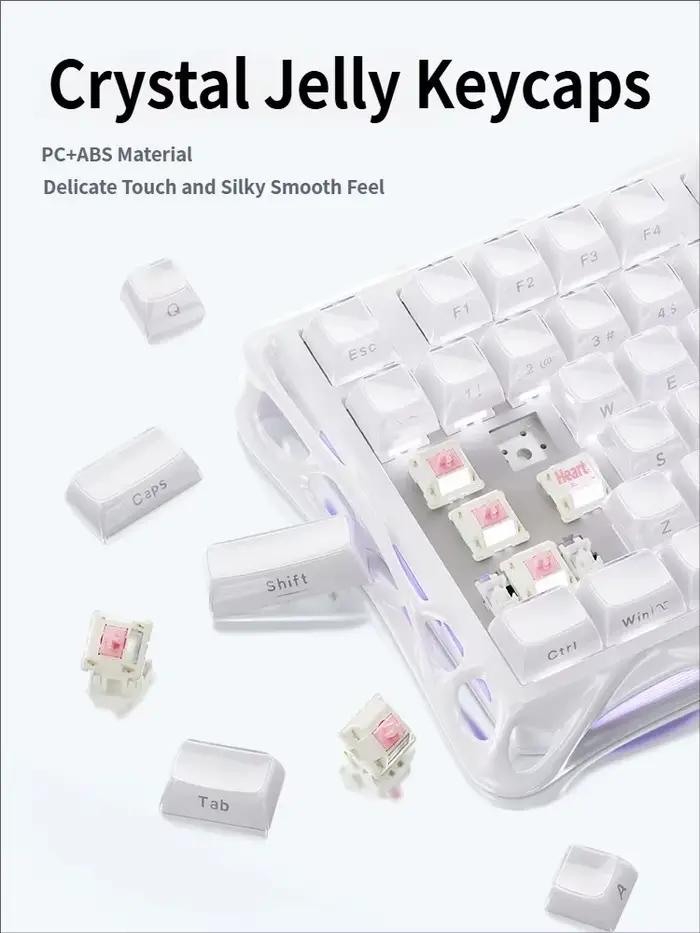 Clavier mécanique sans fil GravaStar Mercury K1 75%
