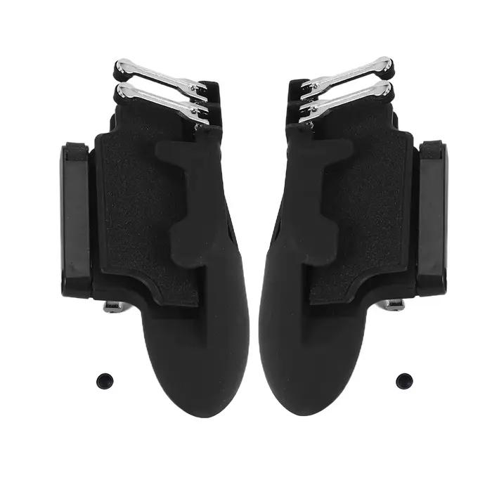 Pour contrôleur Six doigts déclencheur Mobile manette poignée L R bouton de visée de feu Joystick pour tablette