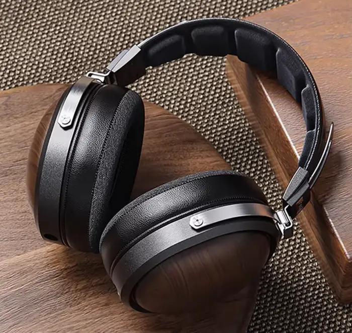 FT1 casque Hi-Fi filaire à diaphragme Composite en Fiber Nanowood sur l'oreille fermée à l'arrière