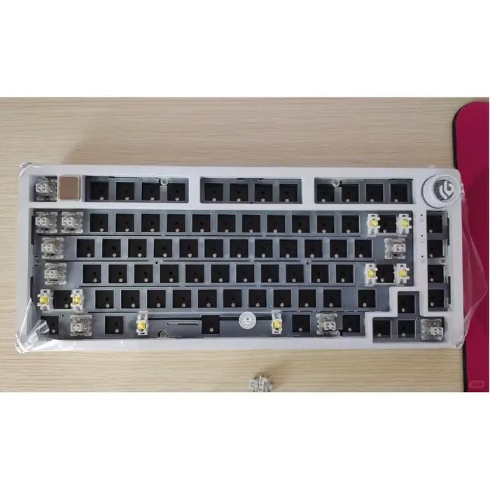 LEOBOG Hi75C Kit de clavier mécanique Triple Mode CNC Kit personnalisable