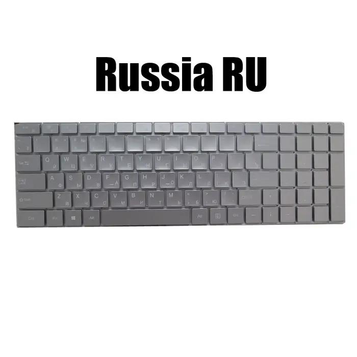 Clavier rétroéclairé pour ordinateur portable, pour Azerty AZ-1506 MB3501032 XK-HS287 F0006-032 PRIDE-K4532 XS3501032, États-Unis, russie, RU, nouveau