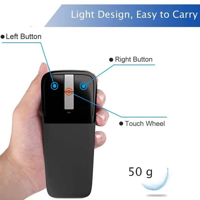 Souris sans fil Bluetooth pour Microsoft