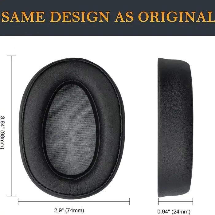 Coussinets d'oreille de remplacement pour écouteurs Sony MDR-100ABN WH-H900N, pièce de réparation pour casque Sony