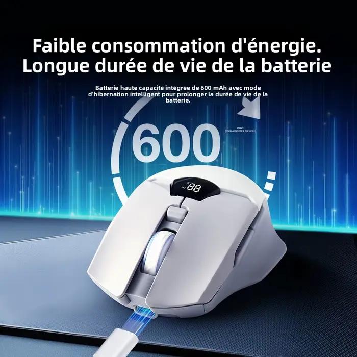 Souris sans fil 2.4G et Bluetooth