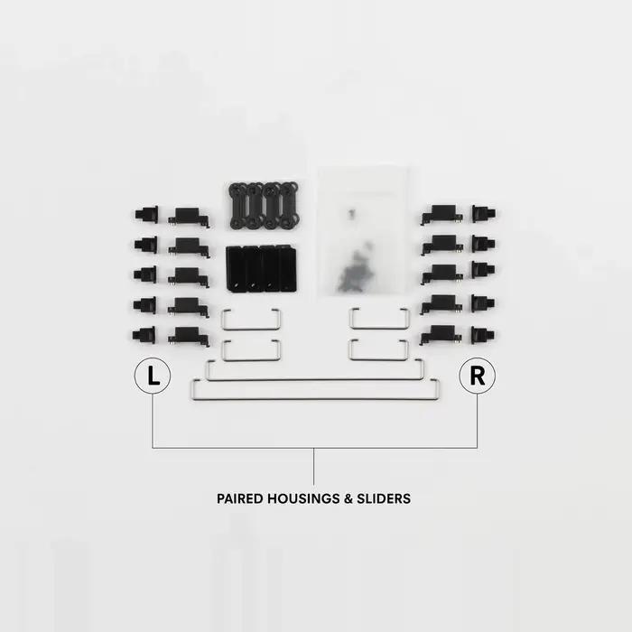 Typeplus X YIKB PCB vis dans le stabilisateur pour clavier mécanique 60% 80% 100% personnaliser jeu PC