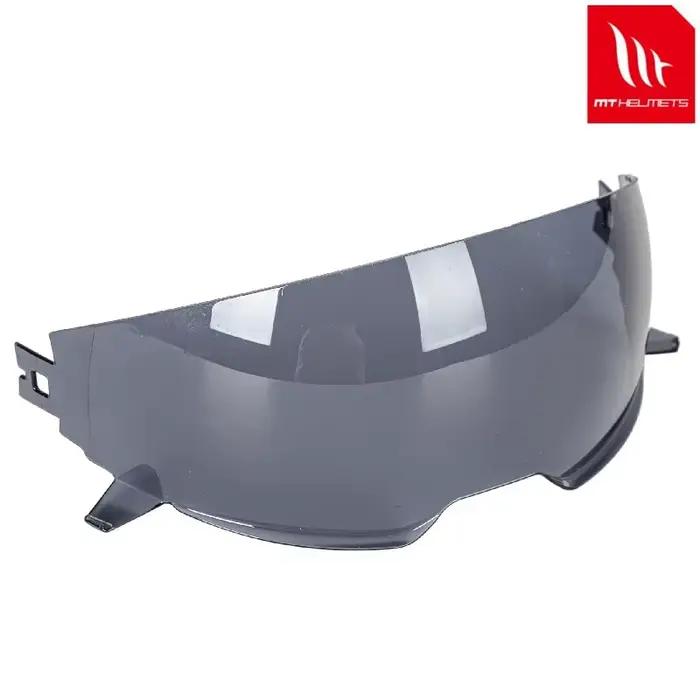 Visière de casque MT pour MT STREET FIGHTER, couleur noire, lentille de casque de moto d'origine, pare-brise, accessoires