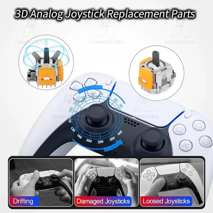 Module de capteur de joystick à effet Hall pour manette PS5