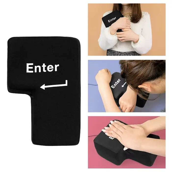 Clé d'entrée USB grande ordinateur anti-stress bouton ventilation oreiller coussin anti-stress gamer relaxation confort bureau