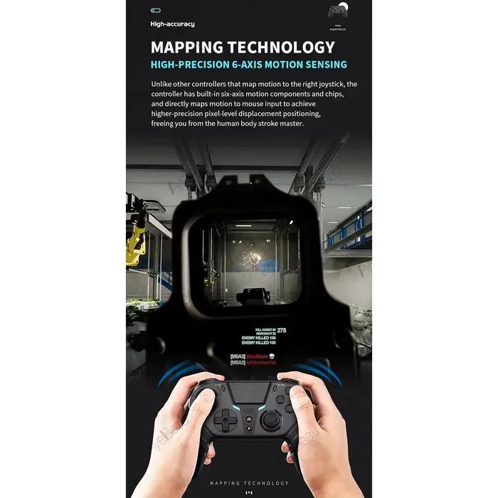 Contrôleur Mobile sans fil pour Playstation PS 4 3 PS4 PS3 Android PC contrôle Bluetooth manette de jeu