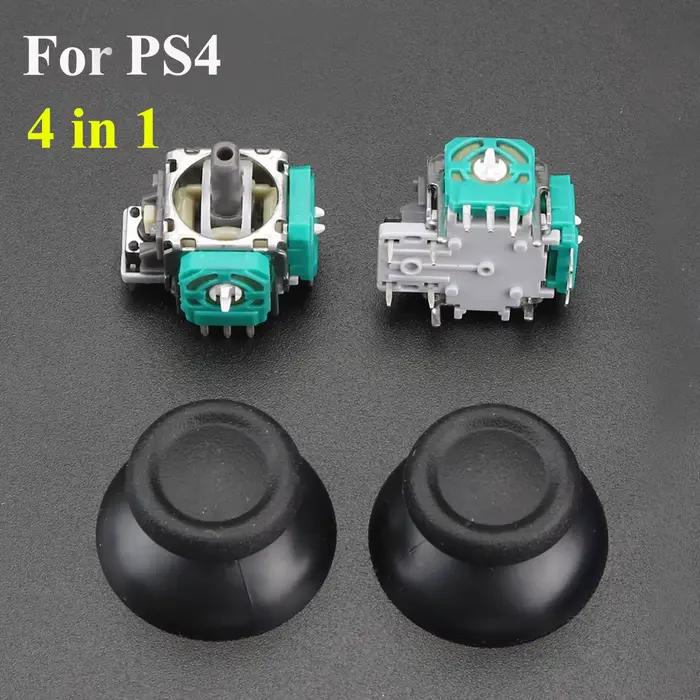 Capteur de pouce analogique 3D YuXi pour manettes PS4 Pro Slim Xbox One JoysUniverse 360 en argent bleu foncé brun orange rouge violet clair pour gamers expérience de jeu compétitions parties cadeau