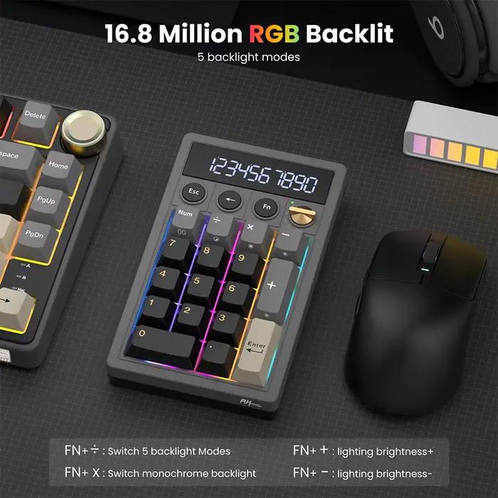 Clavier numérique sans fil RK ROYAL KLUDGE M20 2.4