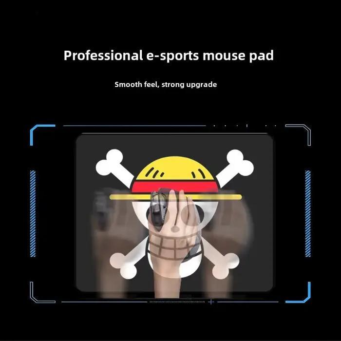 Tapis de souris dessin animé One Piece Anime Kawaii pour clavier