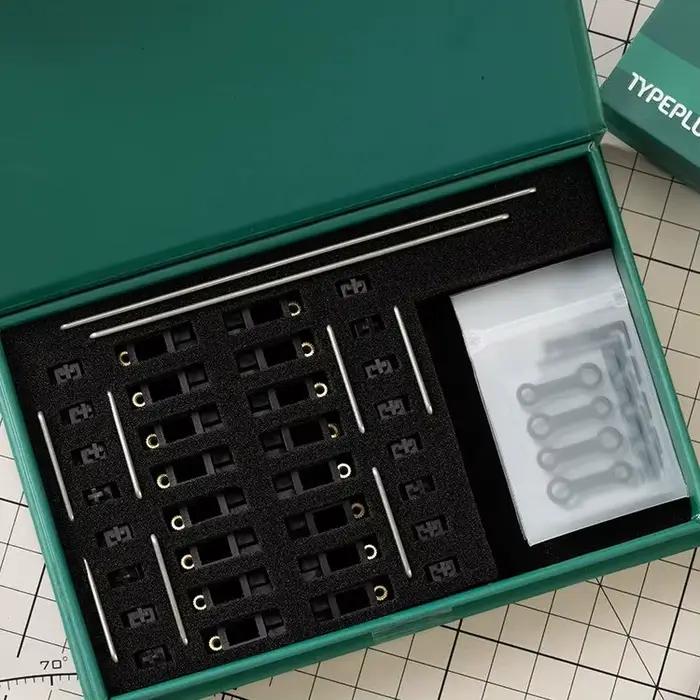 TYPEPLUS X YIKB PCB vis dans PCB monté stabilisateurs pour clavier mécanique bricolage échange à chaud PCB 60% 80% disposition pour barre d'espace 7U