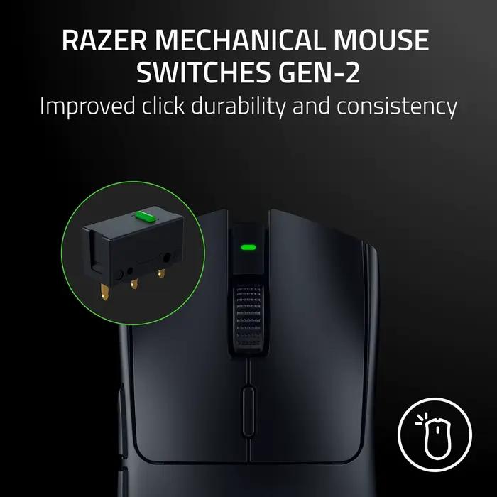 Razer Viper V3 HyperSpeed souris de jeu Esports sans fil 30K DPI capteur optique Gen-2 commutateurs mécaniques 8 commandes programmables