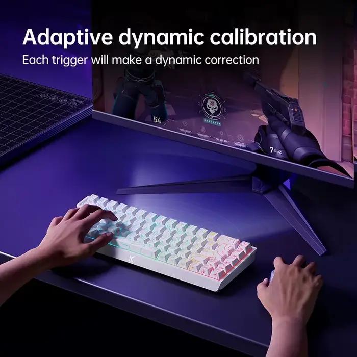 Clavier magnétique filaire mécanique MCHOSE ACE68 pour le gaming
