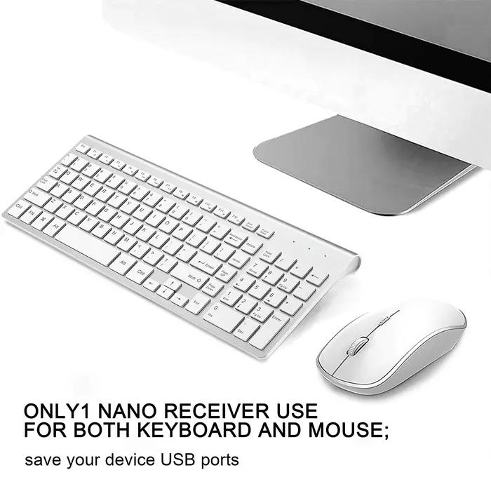 Clavier et souris sans fil