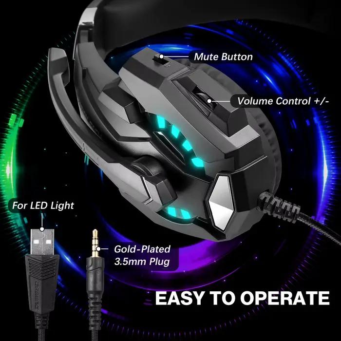 Casque de jeu filaire G9000 Pro