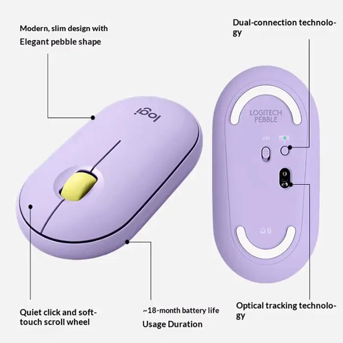 Logitech M350 : Souris Écologique à Faible Impact Carbone