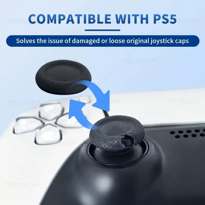 Capuchons de remplacement de Joystick pour contrôleur Playstation PS4/PS5