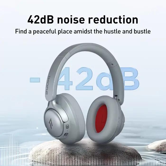 1MORE SonoFlow S casque sans fil à suppression active du bruit 42dB ANC casques Bluetooth Audio haute résolution 90H de lecture