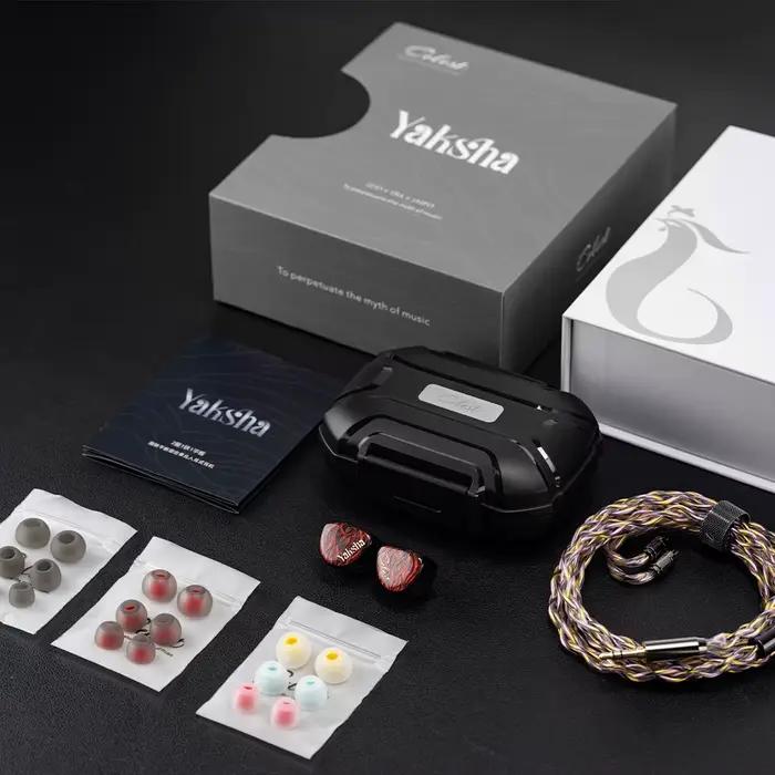 Nouveau casque Celest Yaksha 2DD + 1BA + 1MPD pilotes hybrides moniteur écouteurs IEMs avec 6N OCC argent + câble