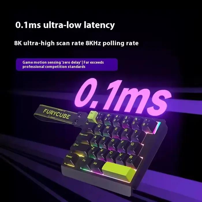 Nouveau clavier à axe magnétique M30 8k conçu avec déclencheur Ultra-rapide Esports