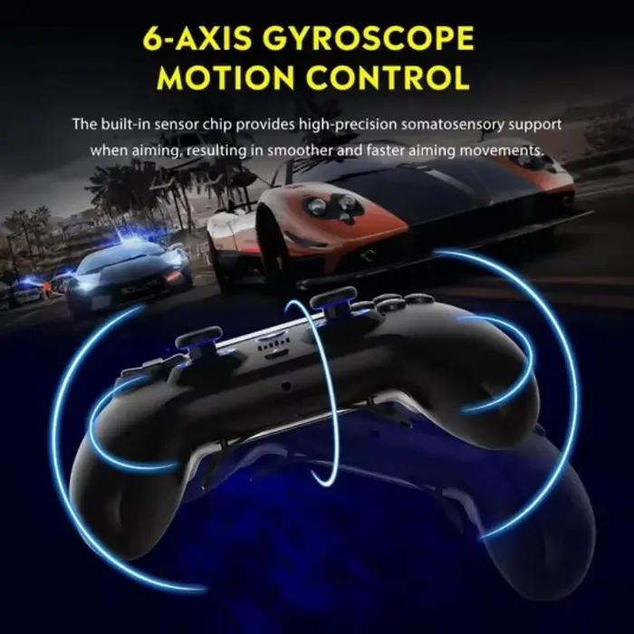QRD Spark N5 contrôleur pour PS4 PS3 IOS Android PC Console de jeu sans fil multi-compatible manette manger du poulet Bluetooch joystick