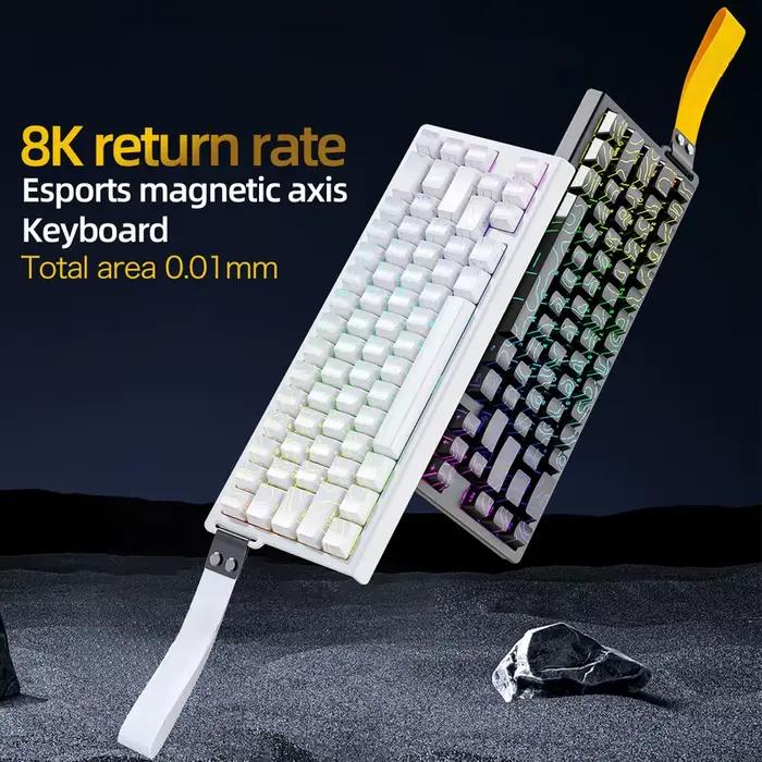 Clavier mécanique magnétique 8K à faible latence pour e-sport