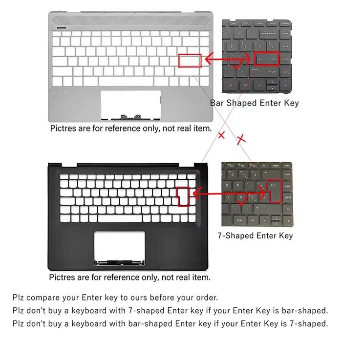 Clavier AZUBAY pour Asus Q525UA UX561UA UX561UN Q505UA BK00010 BKKU00010 SN6570BL 0KNB0-5631UK00 5631US00 5632UI00 clavier remplacement anglais us ergonomique silver orange