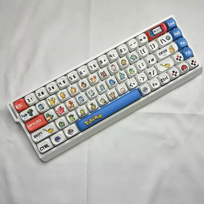 Clavier mécanique sur le thème d'Anime Pokémon