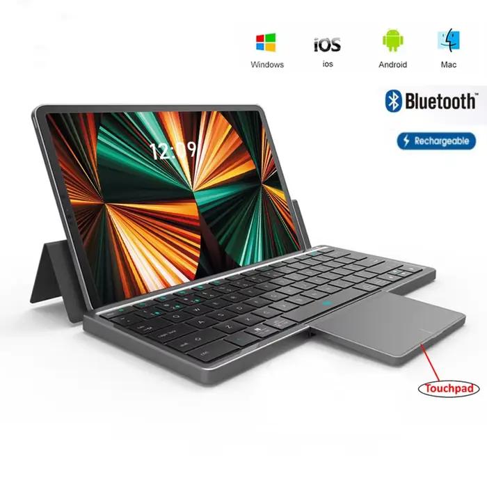 Clavier Bluetooth avec pavé tactile pour Windows Android IOS Support