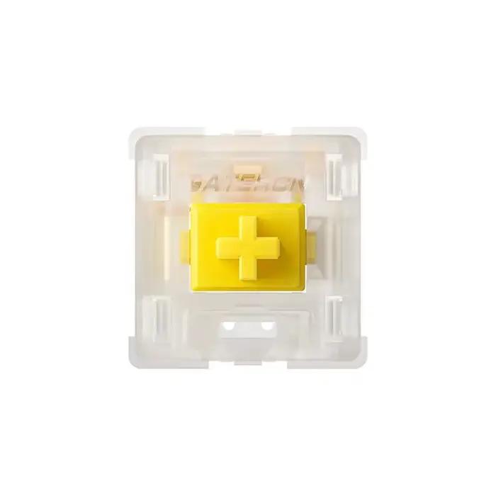 GATERON G Pro interrupteur jaune lait accessoire de clavier mécanique lubrification broche à trois couches 5 broches