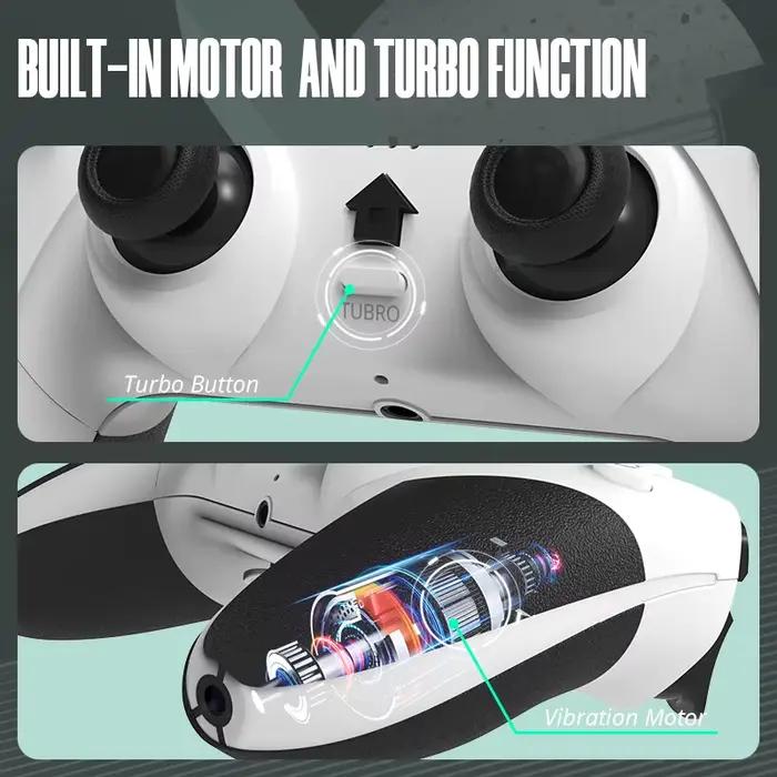 DATA FROG-Manette de jeu sans fil compatible Bluetooth