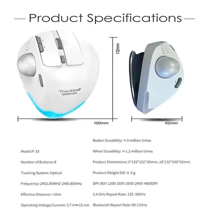 Souris ergonomique 2.4G