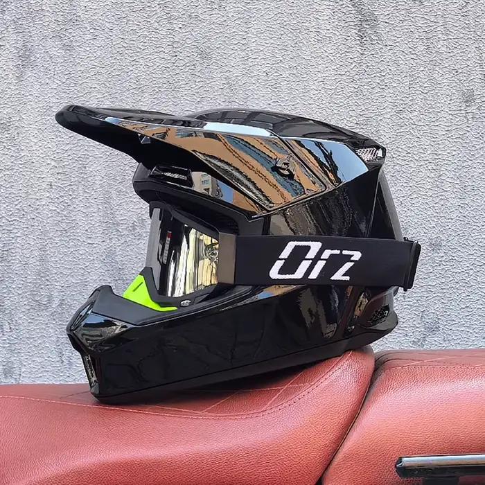ORZ nouveau casque de moto enfants casque tout-terrain vélo descente AM DH casque croisé capacete motocross casco capacité