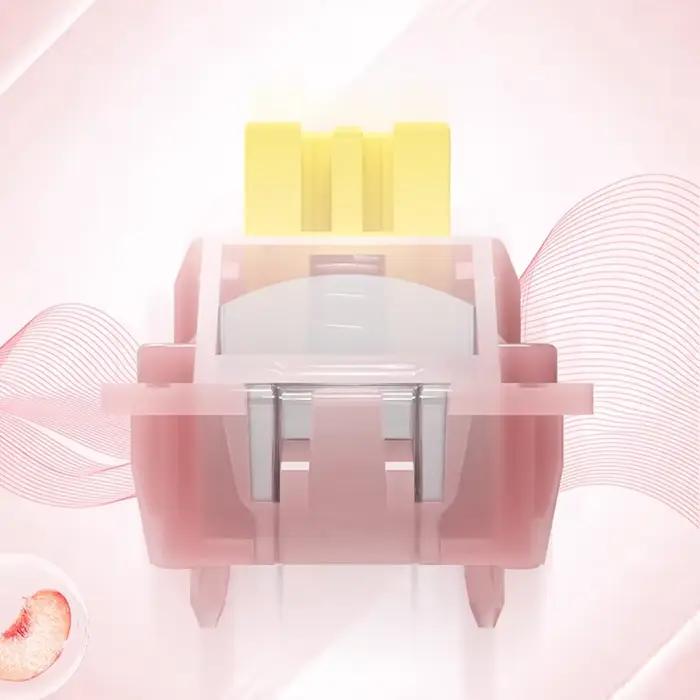 OUTEMU – interrupteur magnétique silencieux en forme de pêche
